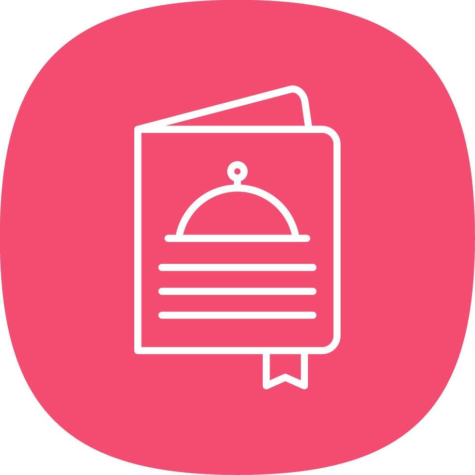 Menu Line Curve Icon Design vector