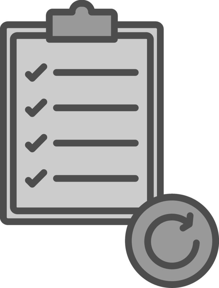 Sprint Line Filled Greyscale Icon Design vector