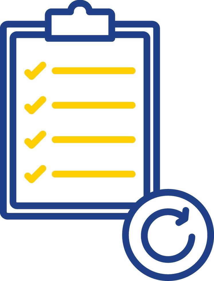 Sprint Line Two Colour Icon Design vector