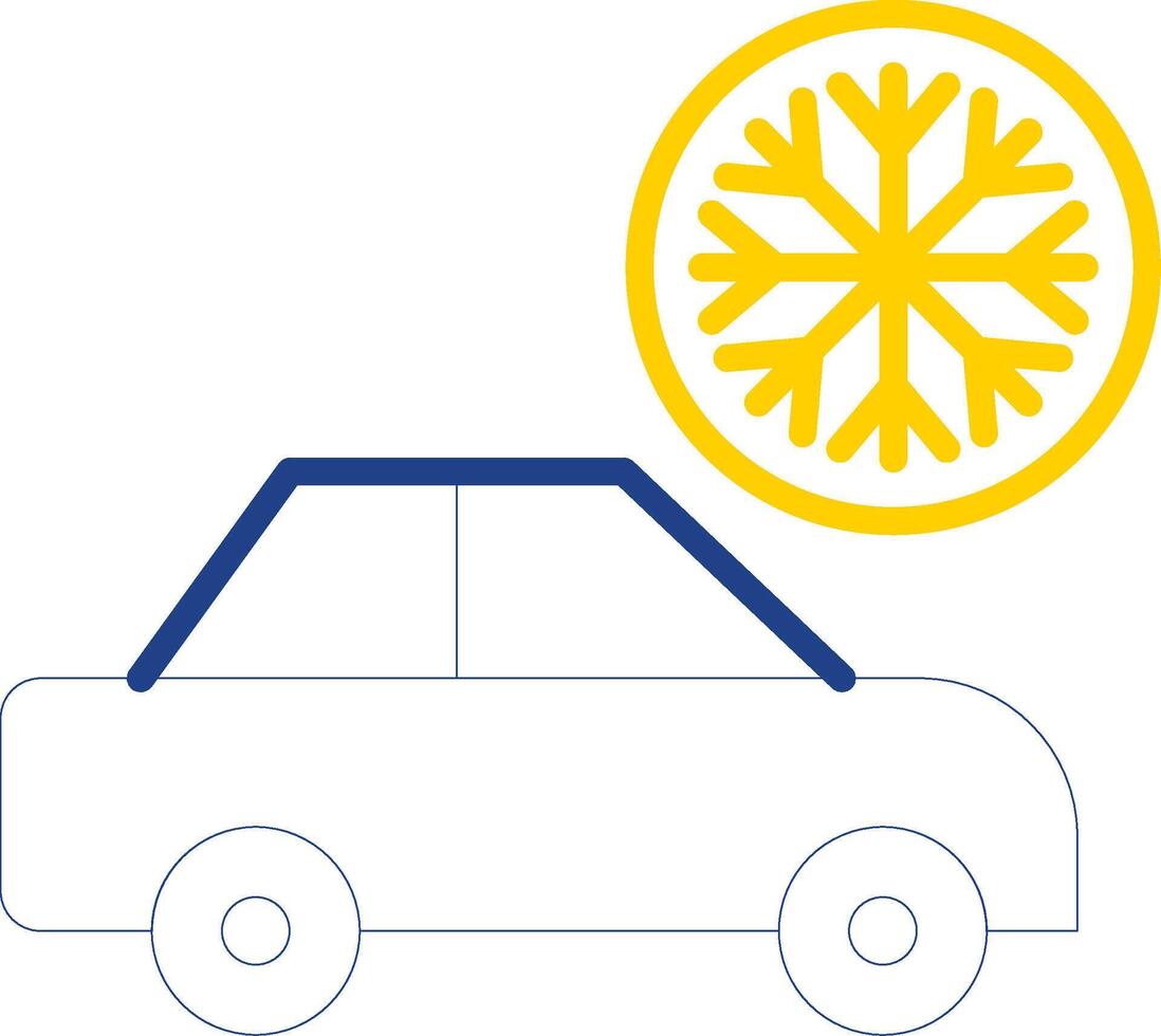 Air Flow Line Two Colour Icon Design vector