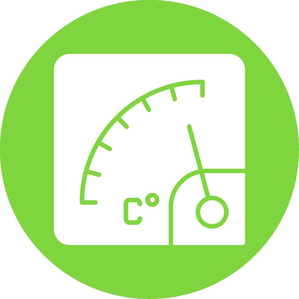 Gauge Multi Color Circle Icon vector