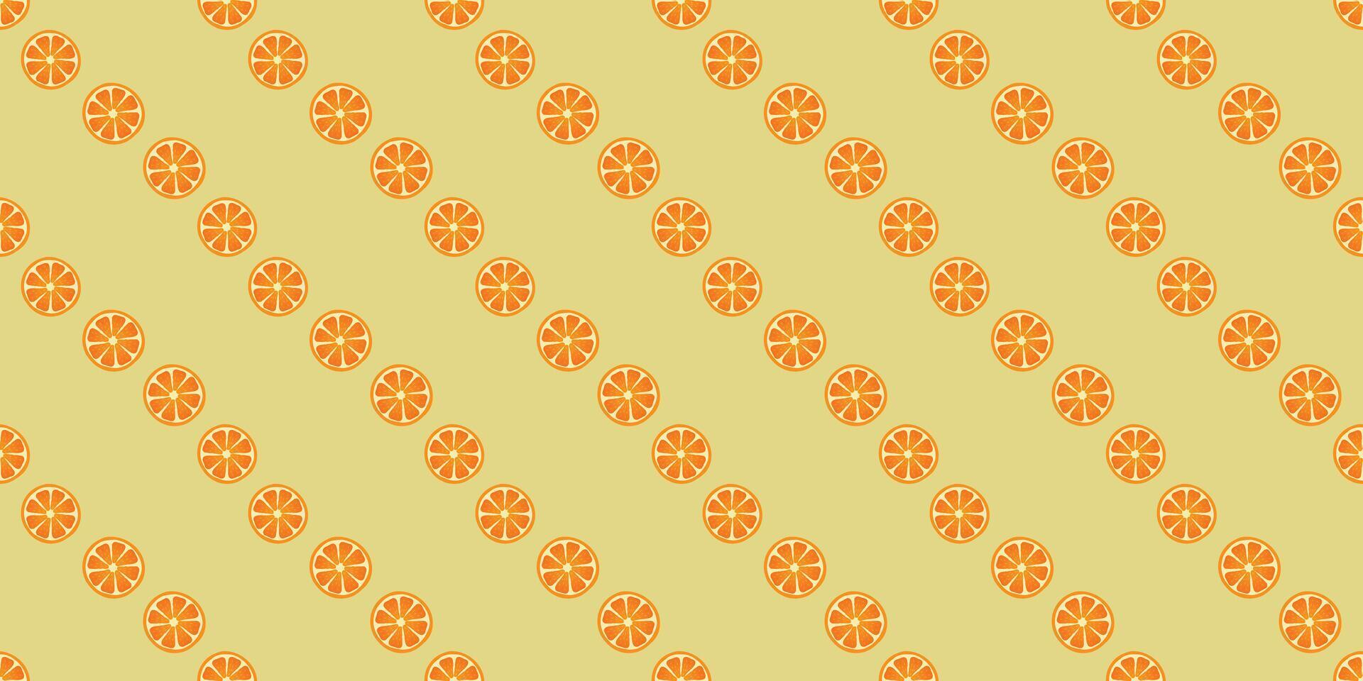 seamless pattern cute fruit pattern design vector