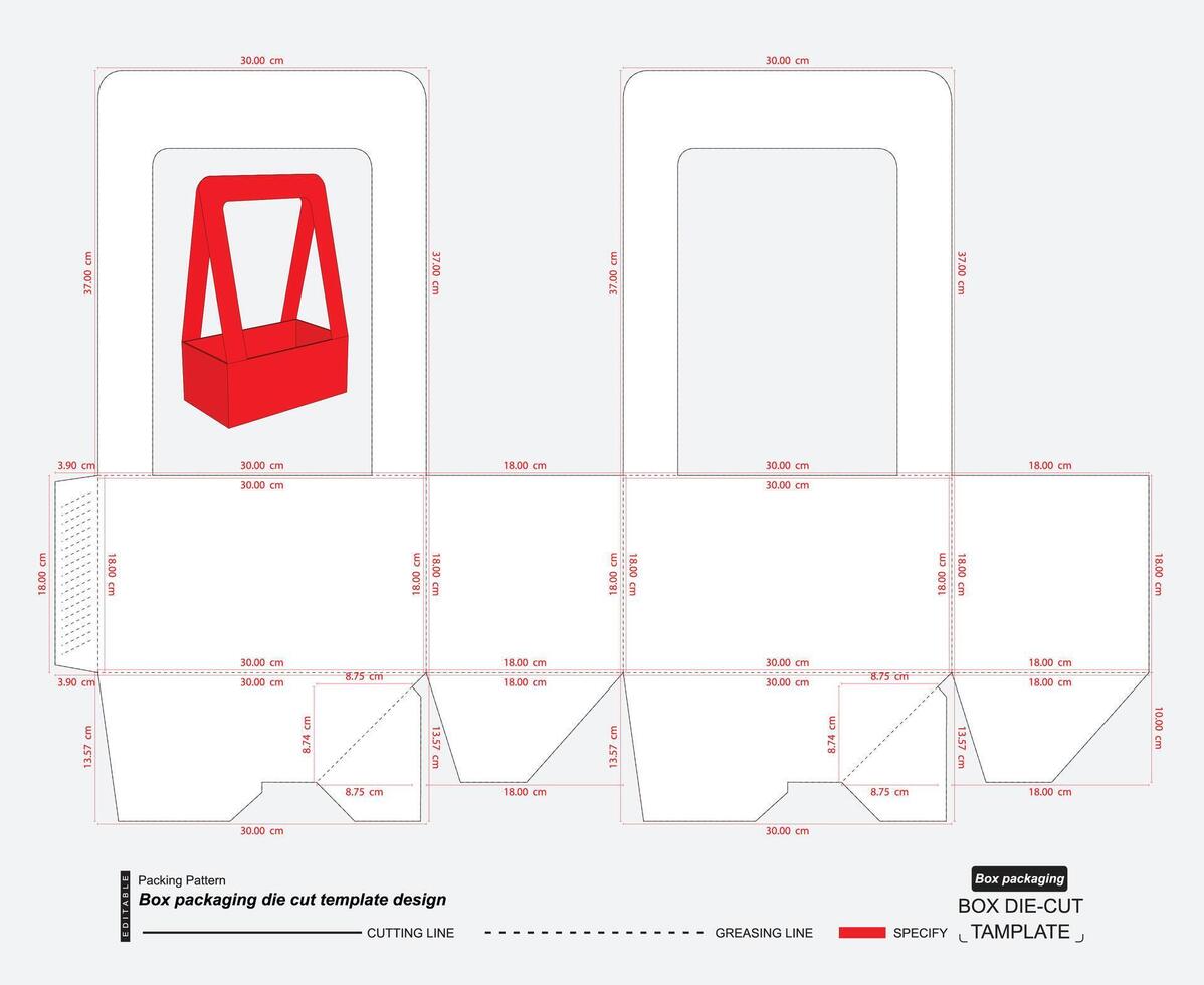 box design packaging vector