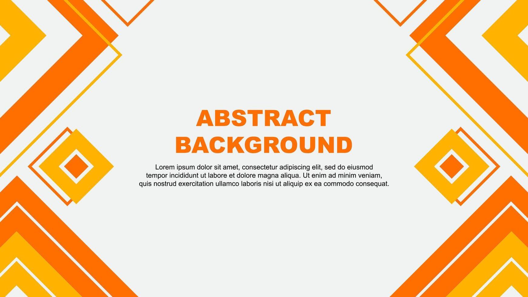 Abstract Amber Yellow Background Design Template. Abstract Banner Wallpaper Illustration. Amber Yellow Background vector