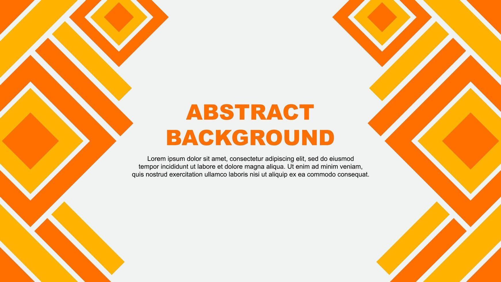 Abstract Amber Yellow Background Design Template. Abstract Banner Wallpaper Illustration. Amber Yellow vector