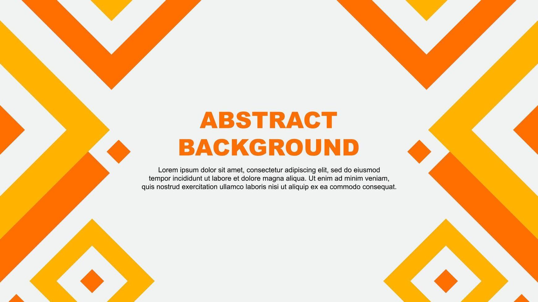 Abstract Amber Yellow Background Design Template. Abstract Banner Wallpaper Illustration. Amber Yellow Template vector