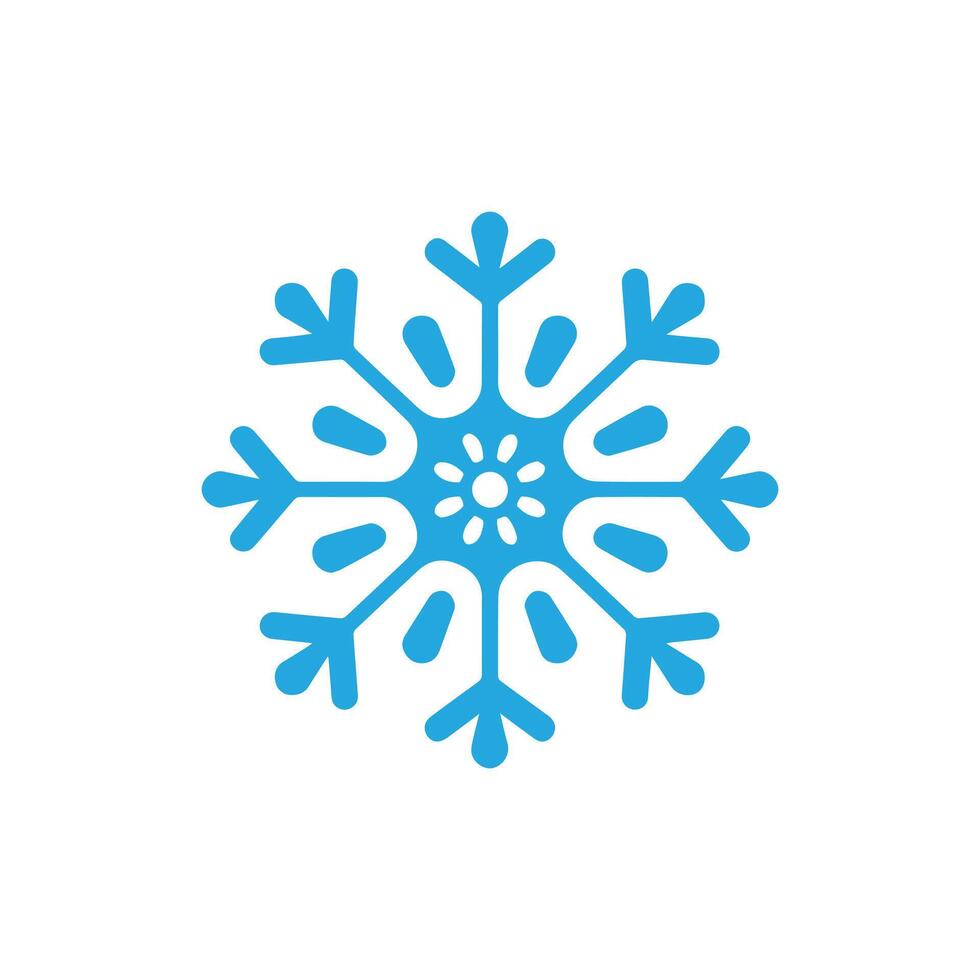 Snow icon on white background. illustration in trendy flat style vector