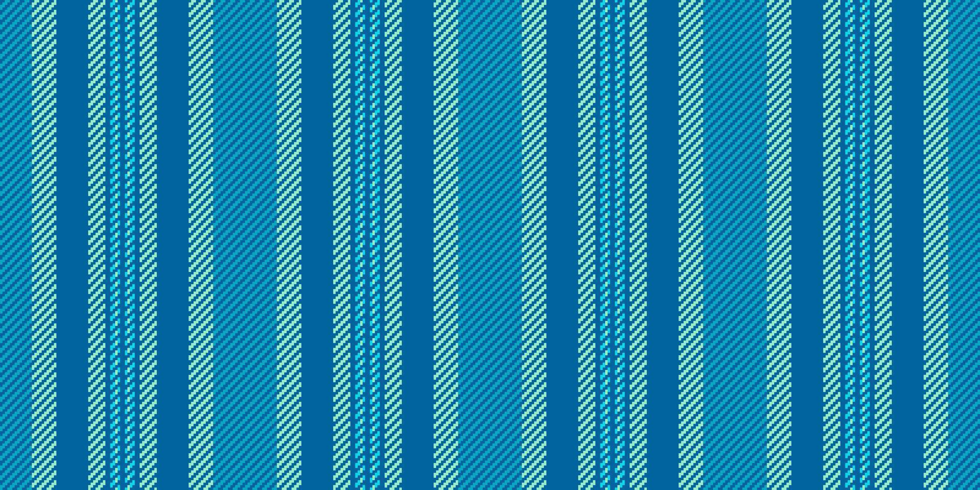 Fade stripe background , internet fabric textile seamless. Dreamy pattern vertical lines texture in cyan and mint colors. vector