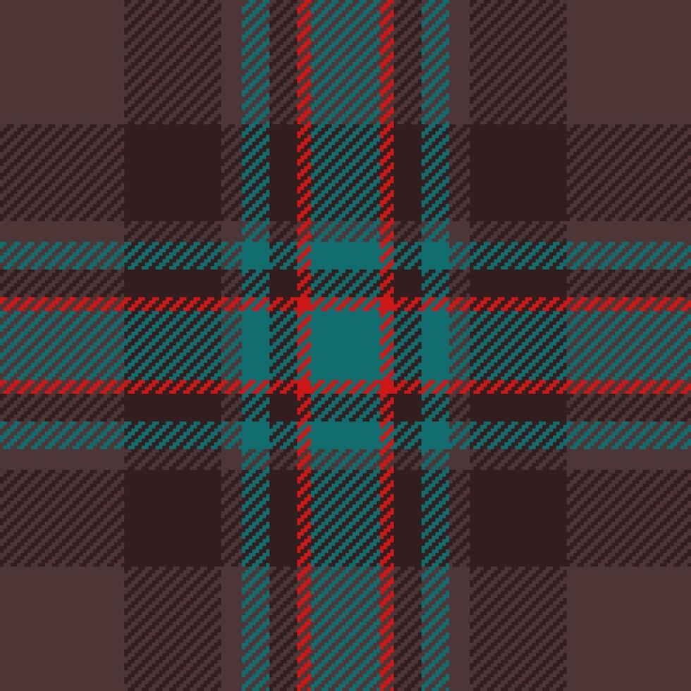 Textile design of textured plaid. Checkered fabric pattern swatch for shirt, dress, suit, wrapping paper print, invitation and gift card. vector