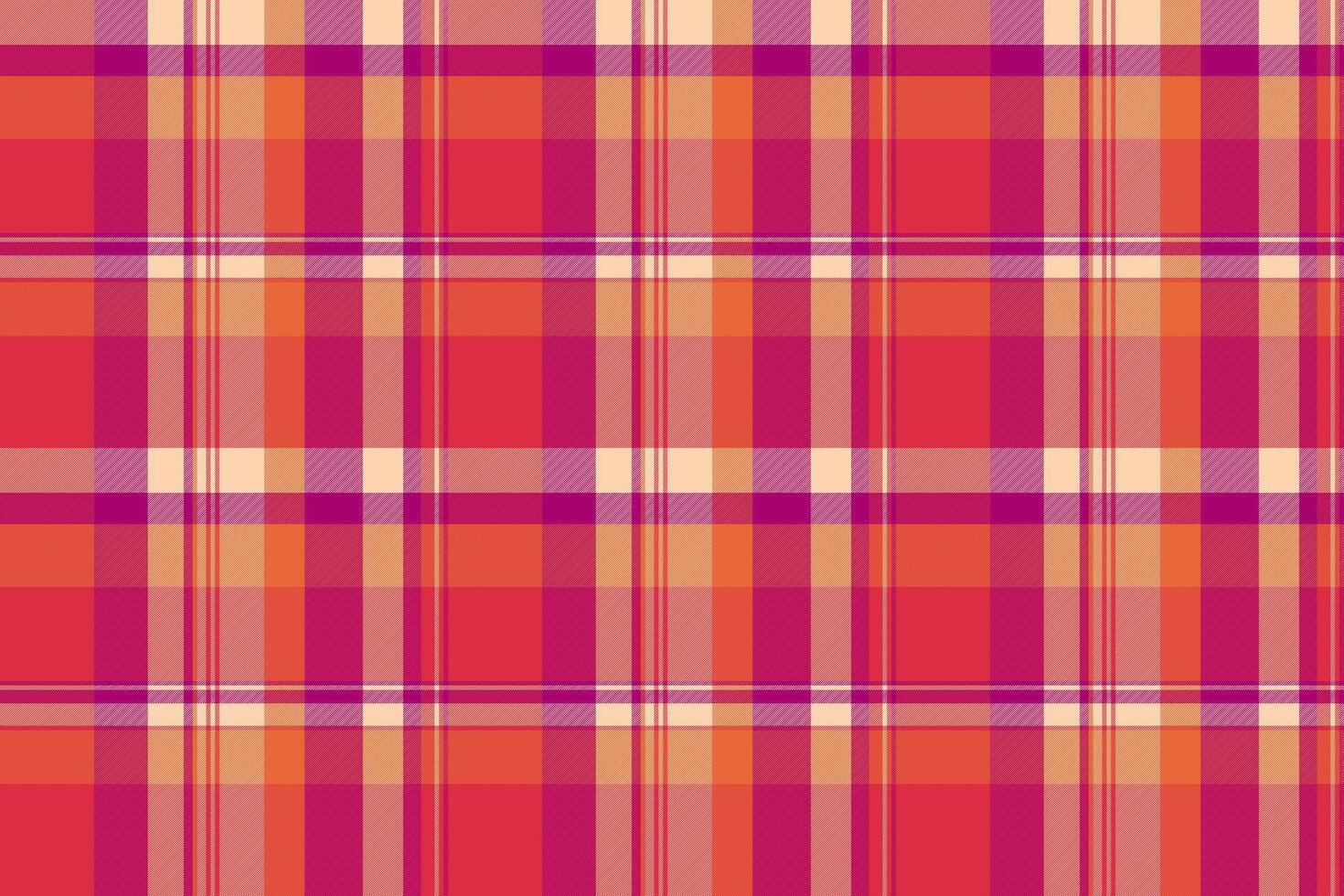 Fabric textile of check tartan background with a plaid pattern seamless texture. vector