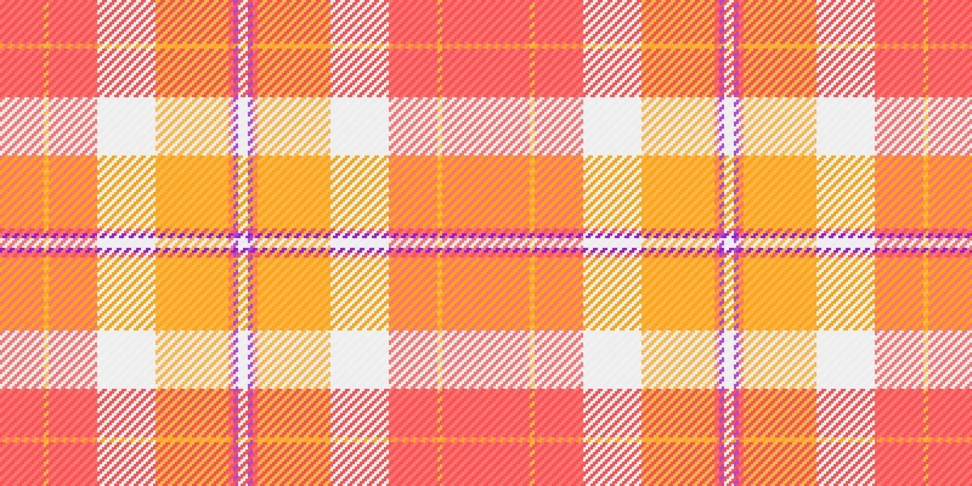 Texture seamless textile of background fabric tartan with a plaid pattern check. vector