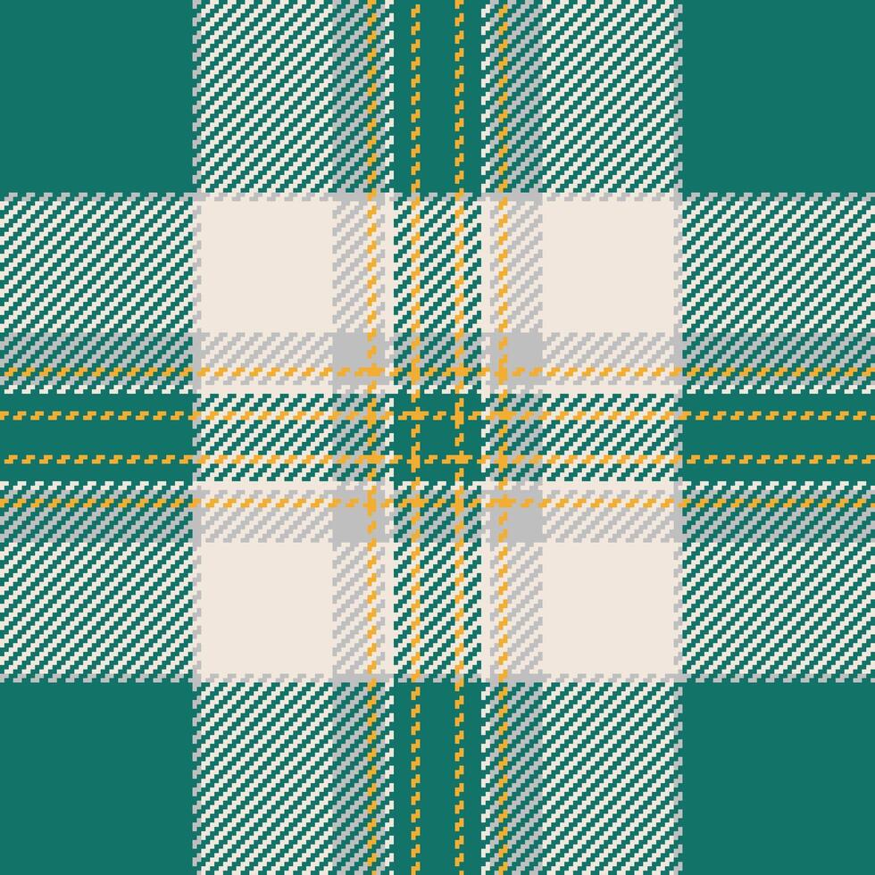 Textile design of textured plaid. Checkered fabric pattern swatch for shirt, dress, suit, wrapping paper print, invitation and gift card. vector