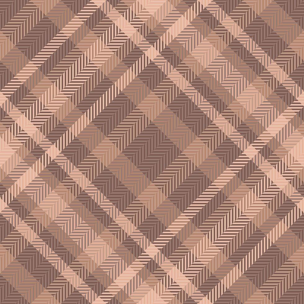 Checker background check seamless, gentleman tartan texture. Perfect textile fabric pattern plaid in pastel and orange colors. vector