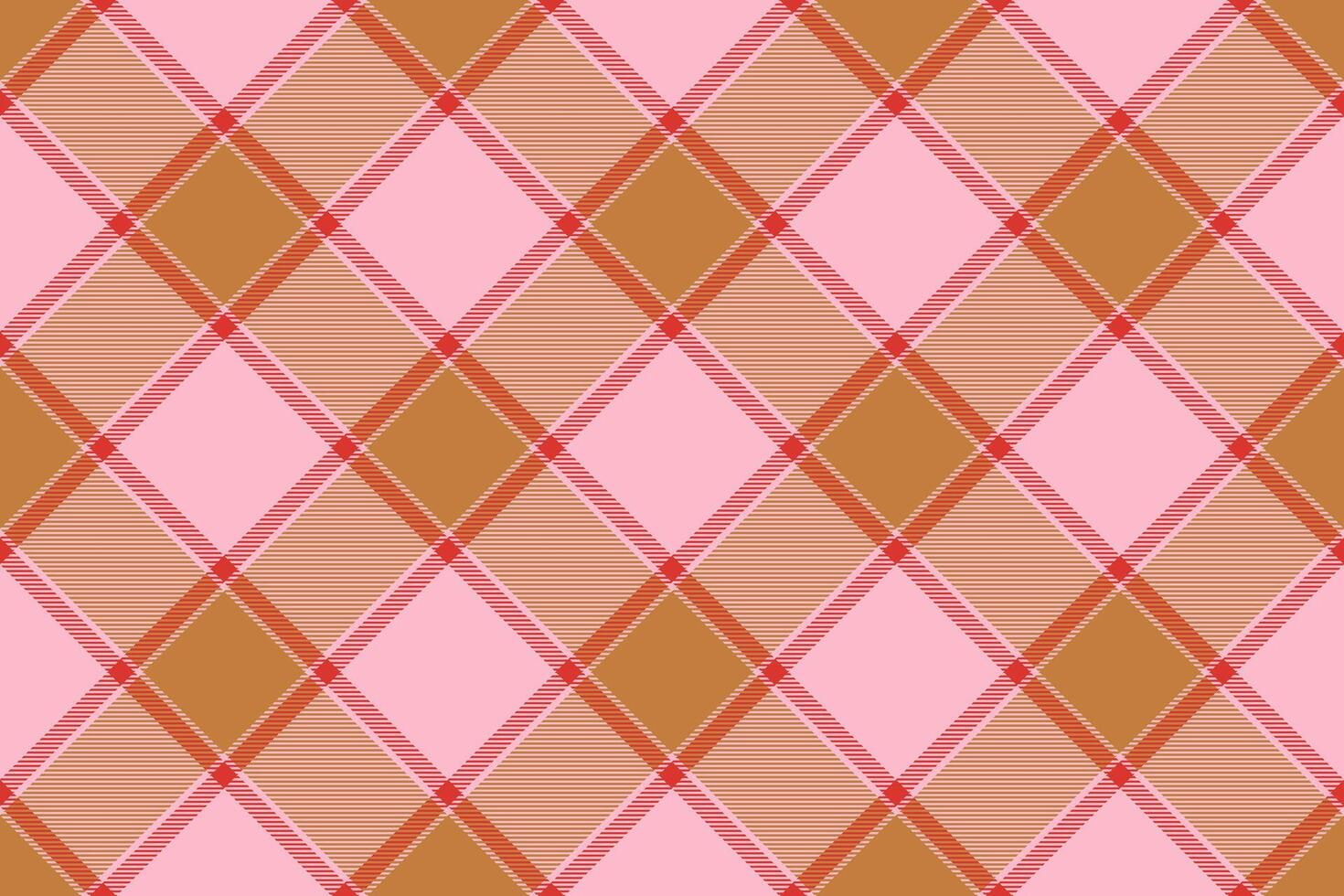 Tartan plaid background, diagonal check seamless pattern. fabric texture for textile print, wrapping paper, gift card, wallpaper. vector