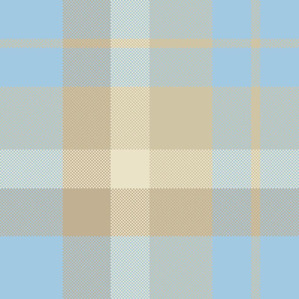 Pattern background textile of check tartan with a seamless texture plaid fabric. vector