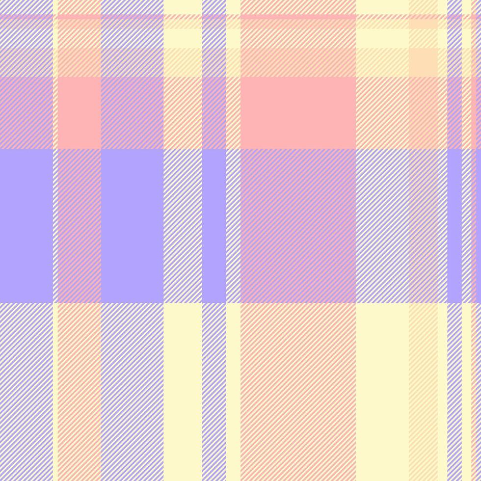 Textile design of textured plaid. Checkered fabric pattern swatch for shirt, dress, suit, wrapping paper print, invitation and gift card. vector