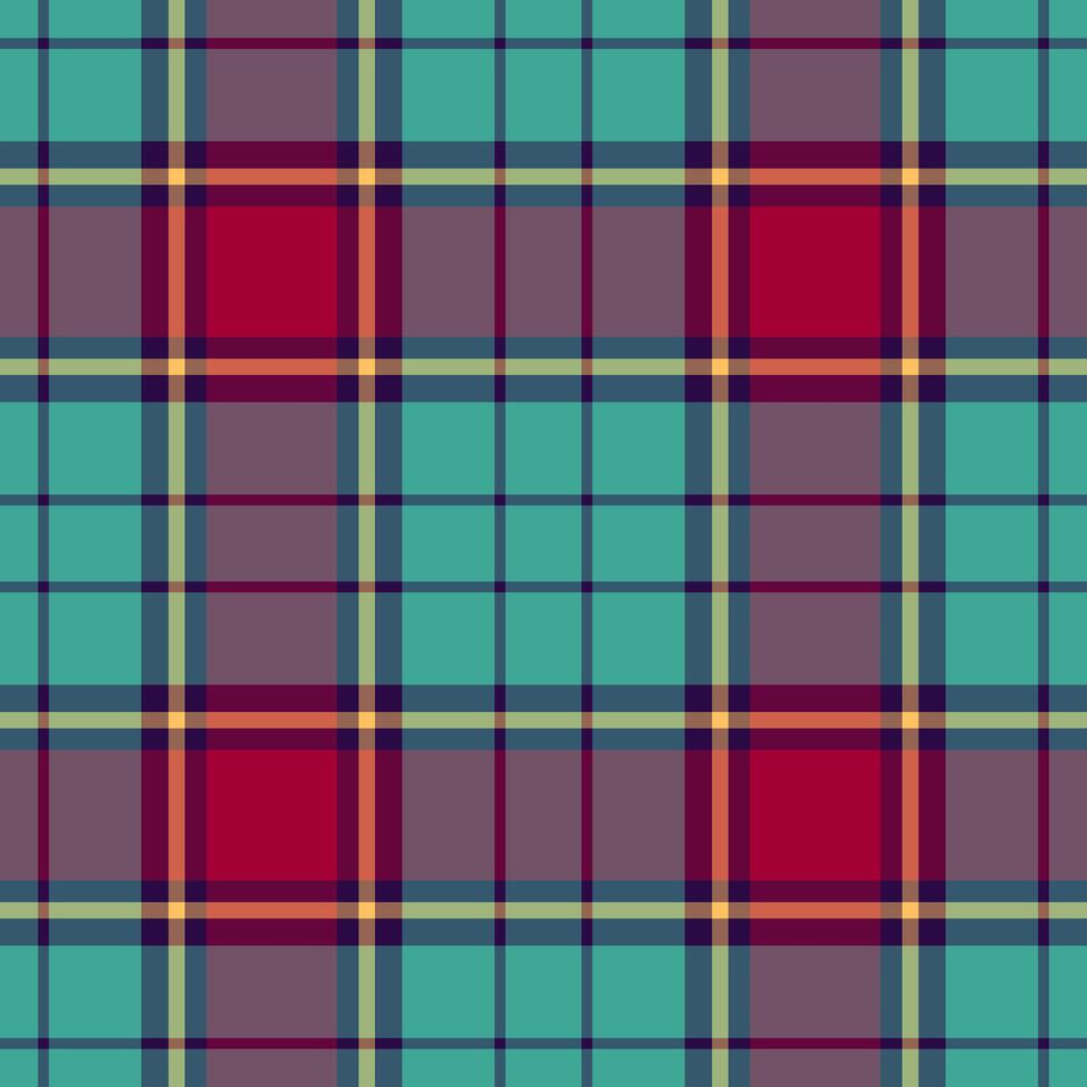 Textile texture tartan of background seamless with a pattern plaid fabric check. vector