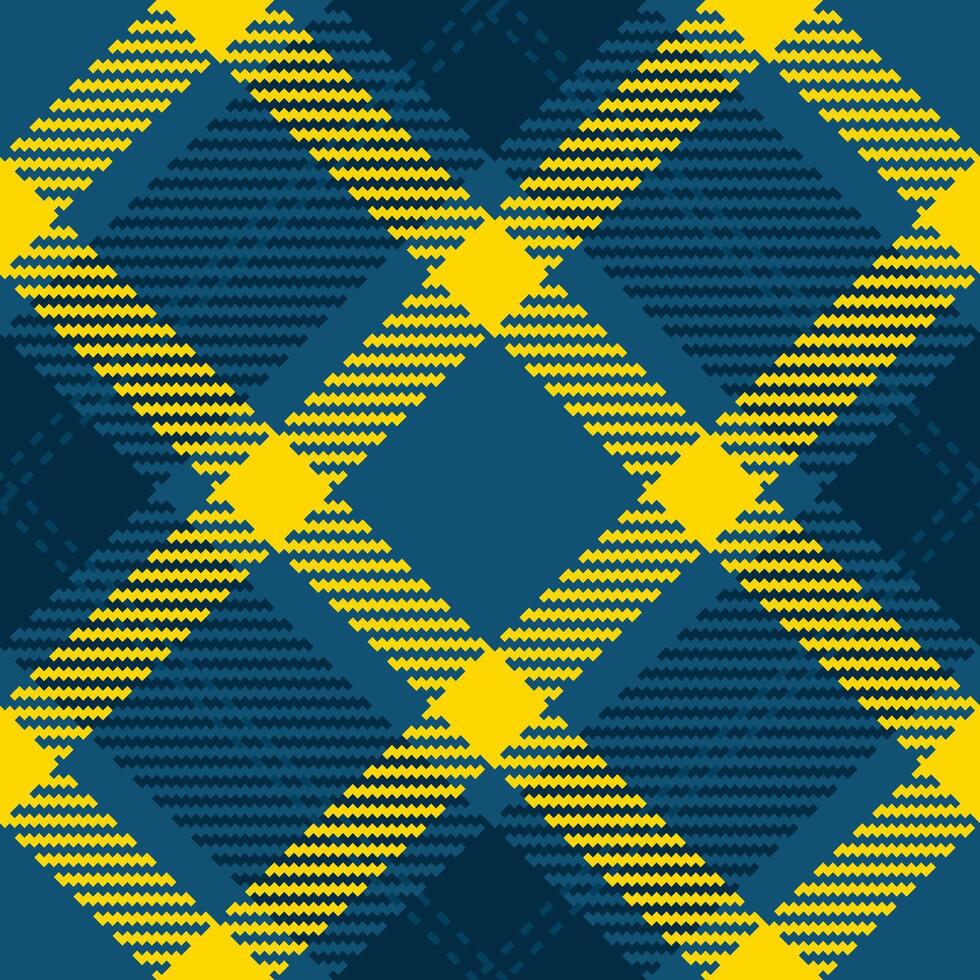 Check pattern texture of plaid textile fabric with a background tartan seamless. vector