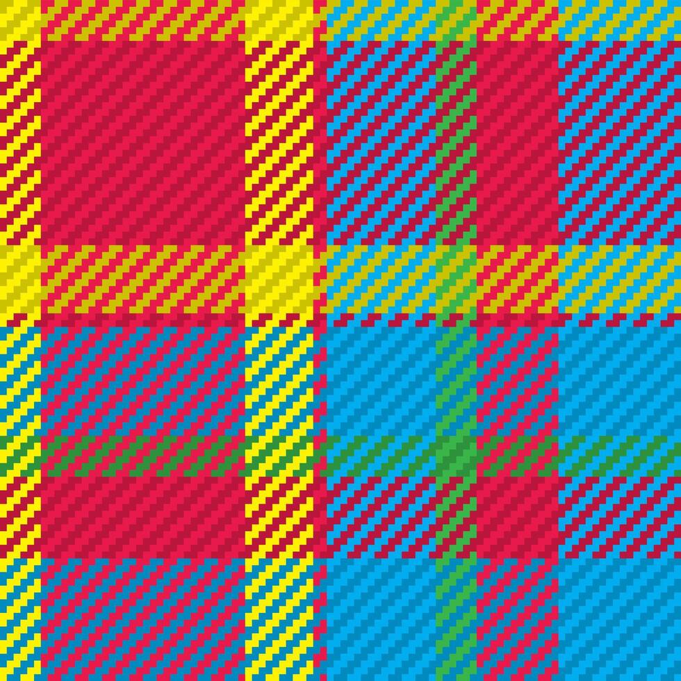 Seamless pattern of scottish tartan plaid. Repeatable background with check fabric texture. backdrop striped textile print. vector