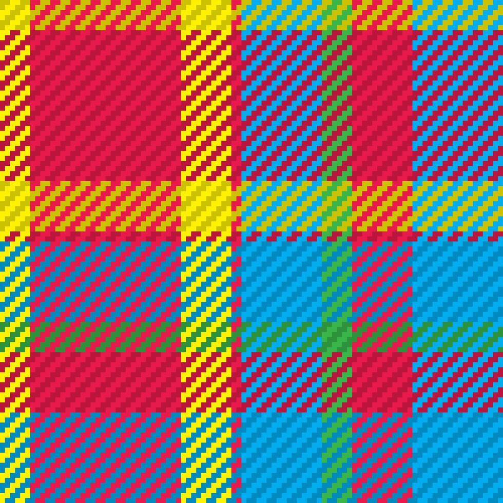 Seamless pattern of scottish tartan plaid. Repeatable background with check fabric texture. backdrop striped textile print. vector