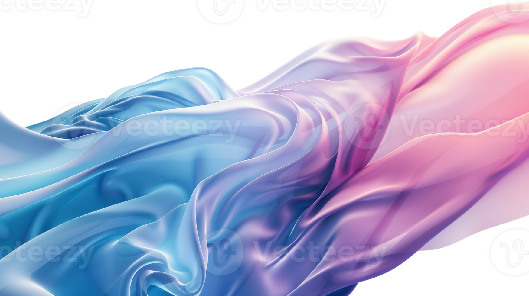 Vibrant Futuristic Wave Design for Mobile Screen on Transparent Background, Format png