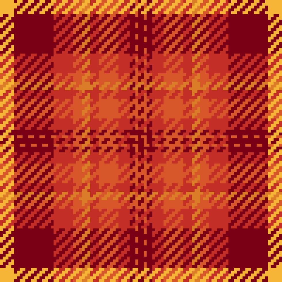 Textile design of textured plaid. Checkered fabric pattern swatch for shirt, dress, suit, wrapping paper print, invitation and gift card. vector