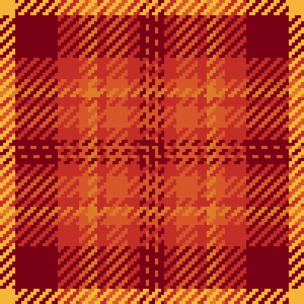 Textile design of textured plaid. Checkered fabric pattern swatch for shirt, dress, suit, wrapping paper print, invitation and gift card. vector