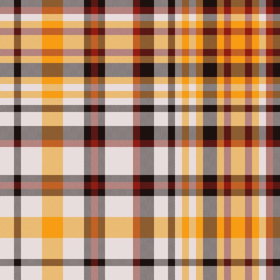 Textile seamless texture of tartan pattern plaid with a check background fabric. vector