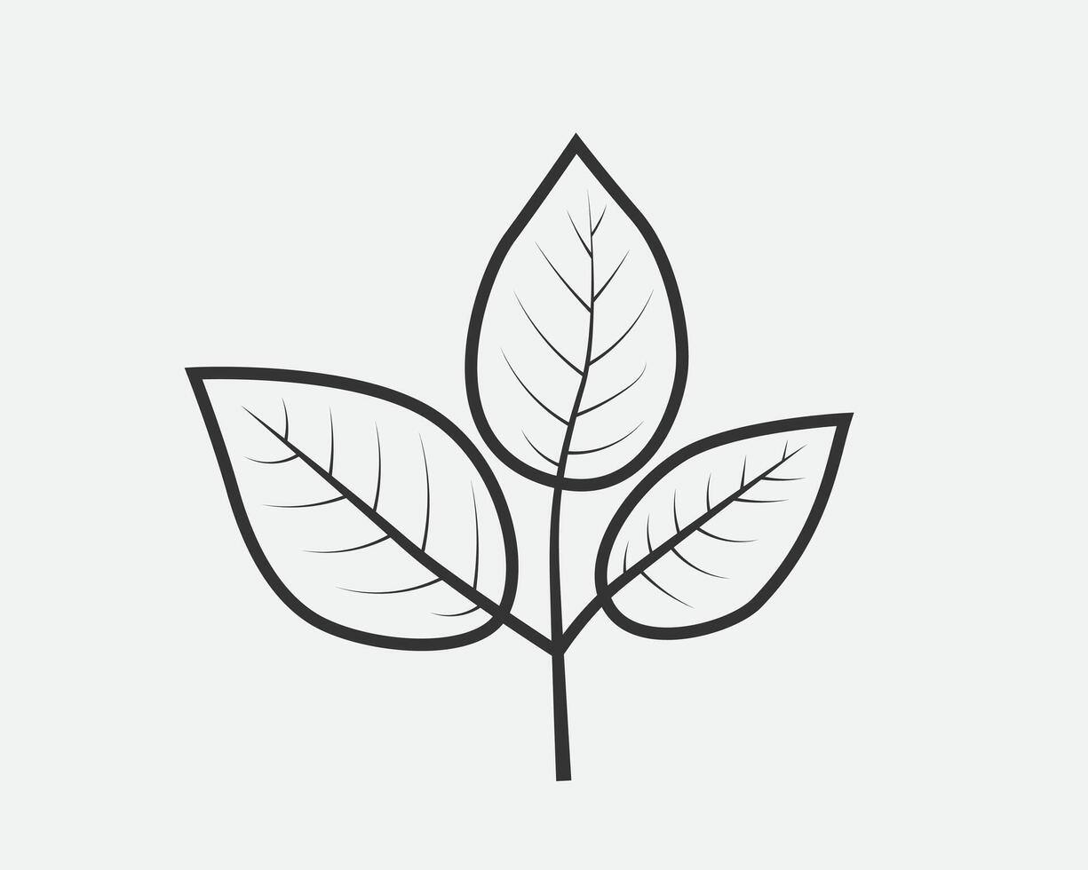 Sprout with leaf icon. Plant symbol of nature and environment. vector