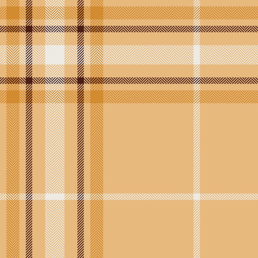 Plaid check pattern. Seamless fabric texture. Tartan textile print. vector