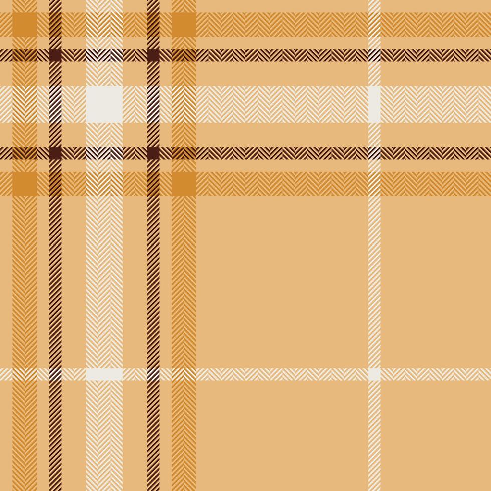 Plaid check pattern. Seamless fabric texture. Tartan textile print. vector