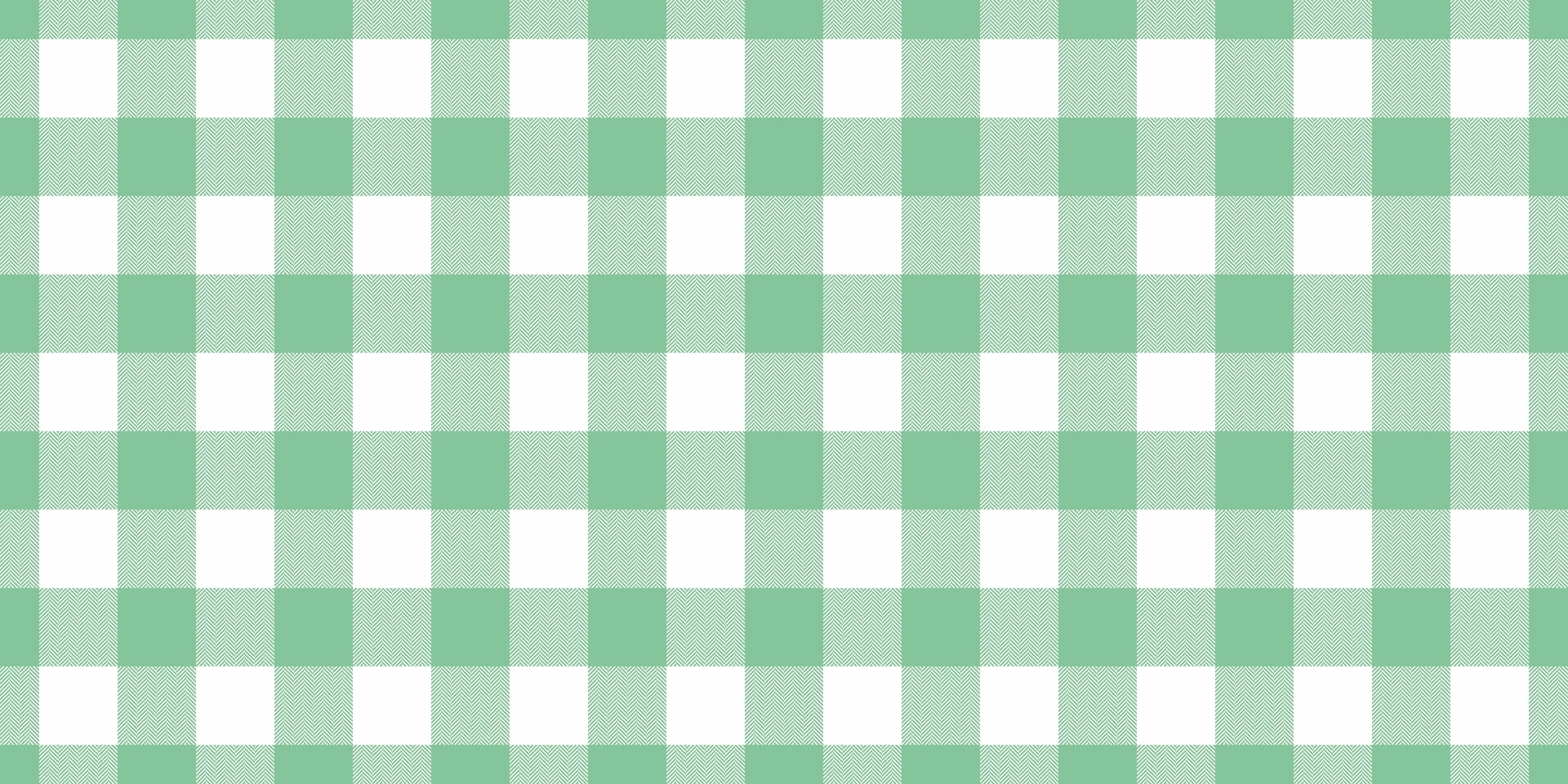 Improvement check plaid background, irish texture fabric. Trousers textile seamless pattern tartan in green and white colors. vector
