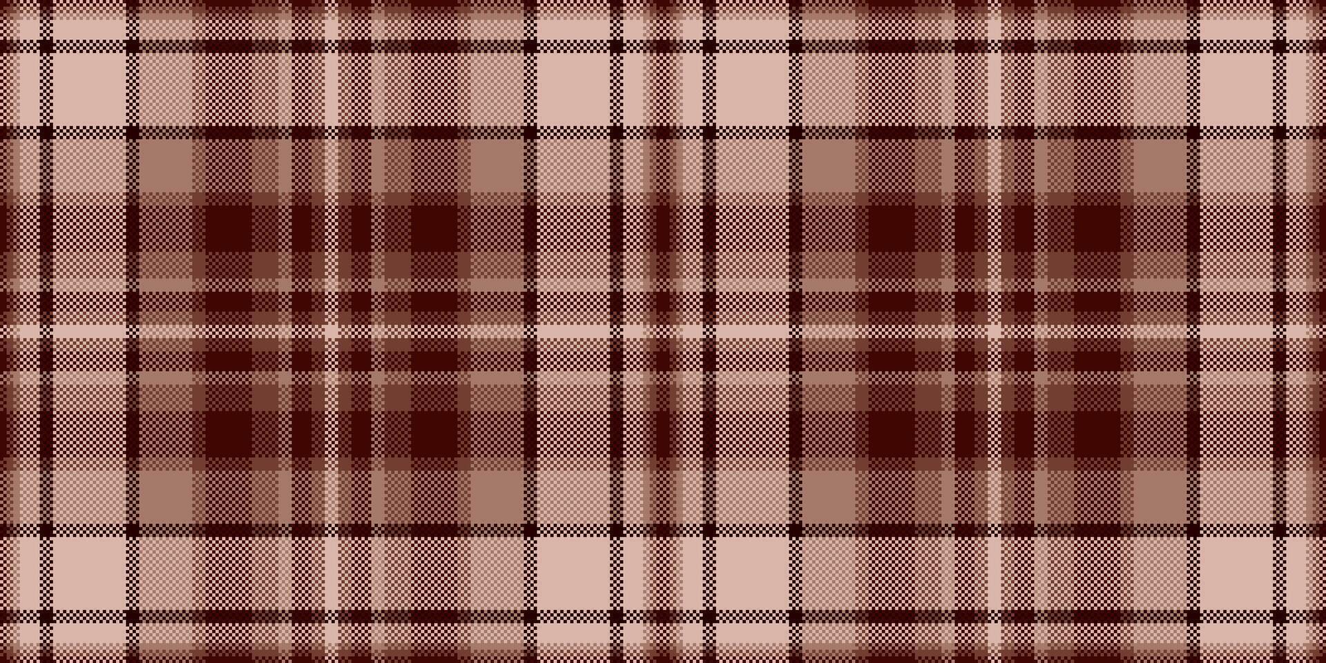 African pattern tartan, rough seamless check texture. Diagonal textile background plaid fabric in light and dark colors. vector