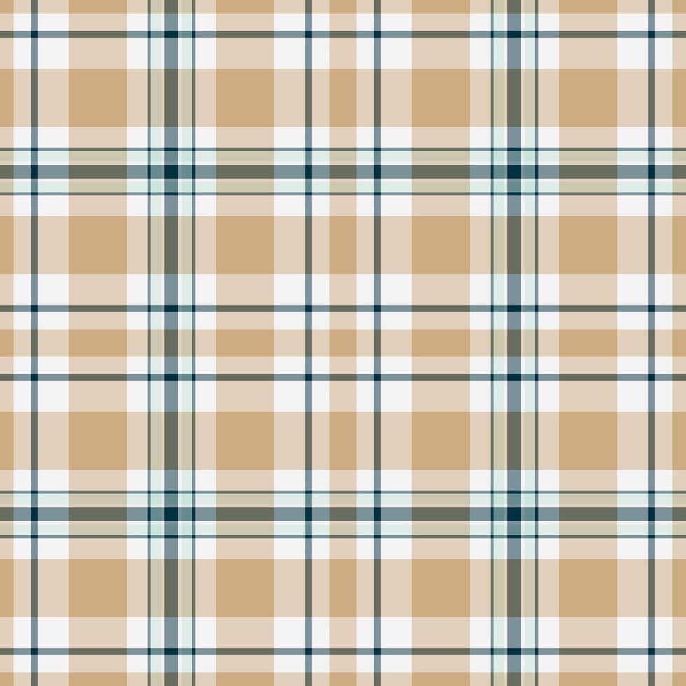 Flannel background check texture, tattersall fabric tartan. Other textile seamless plaid pattern in pastel and light colors. vector