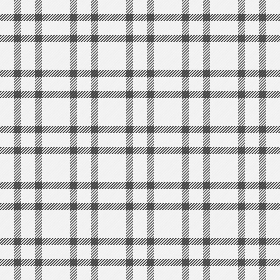 Hounds tooth seamless check pattern, baby background tartan fabric. Throw plaid textile texture in white and grey colors. vector