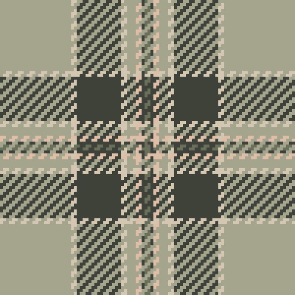 Textile design of textured plaid. Checkered fabric pattern swatch for shirt, dress, suit, wrapping paper print, invitation and gift card. vector