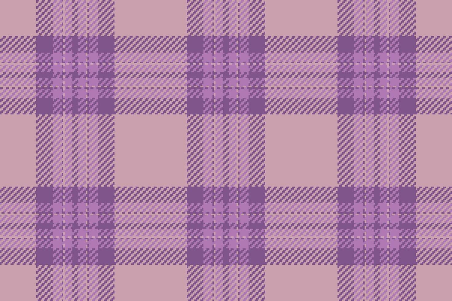 Textile plaid seamless of check fabric texture with a tartan background pattern. vector