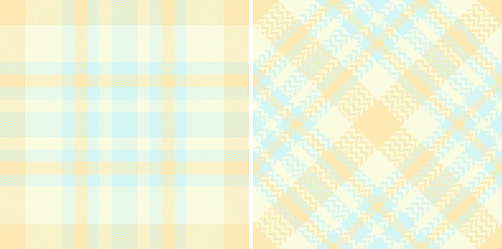 Tartan textile texture of check plaid with a fabric seamless pattern background. vector