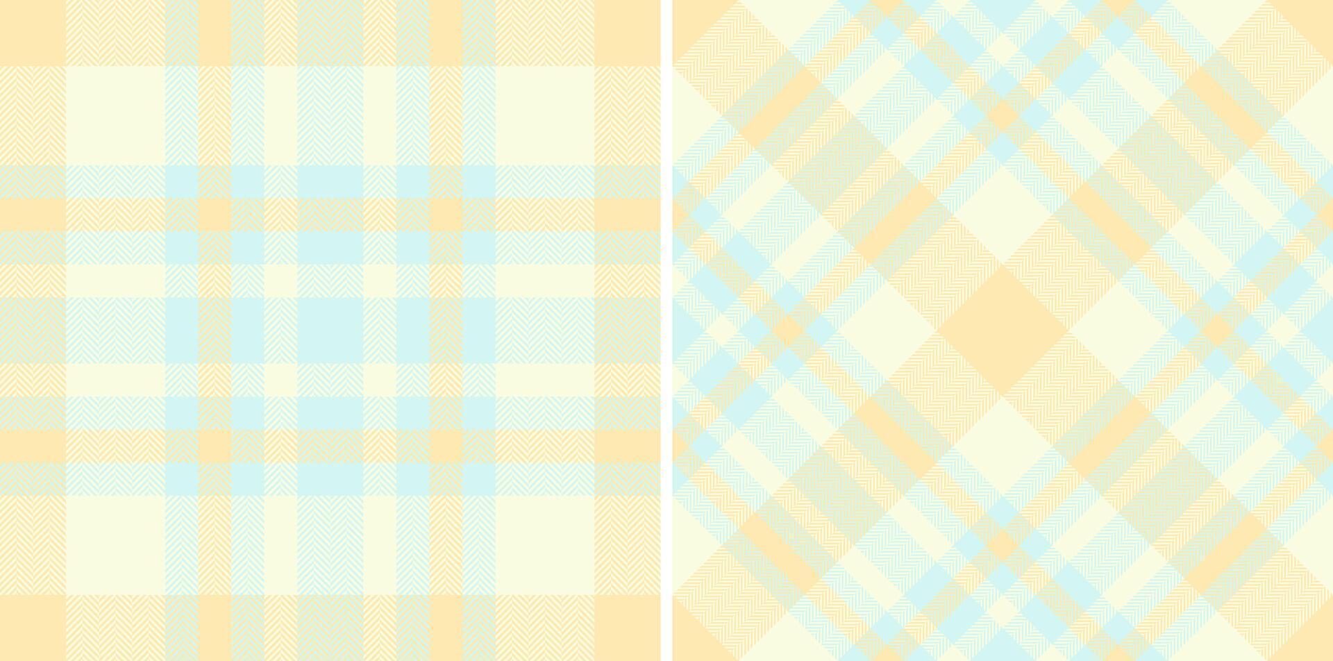 Tartan textile texture of check plaid with a fabric seamless pattern background. vector