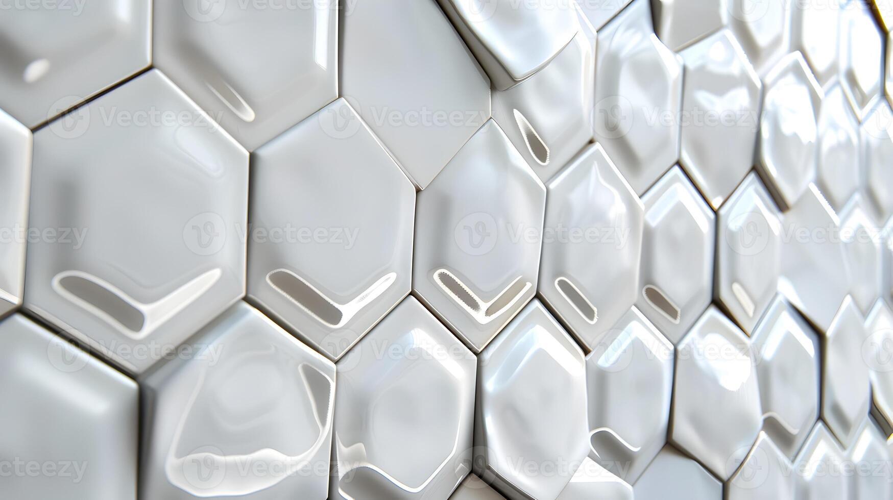 pulcro y geométrico metálico hexagonal texturizado diseño antecedentes foto