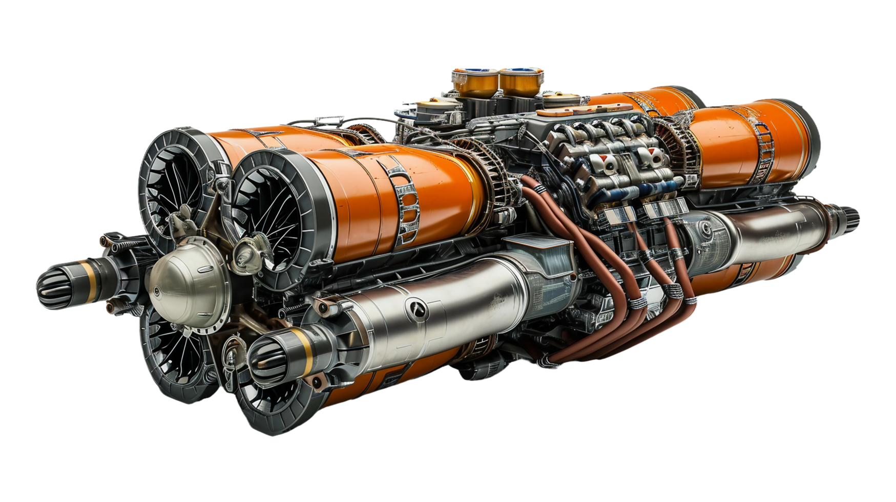 Hyperdrive Engine, on transparent background. Format png