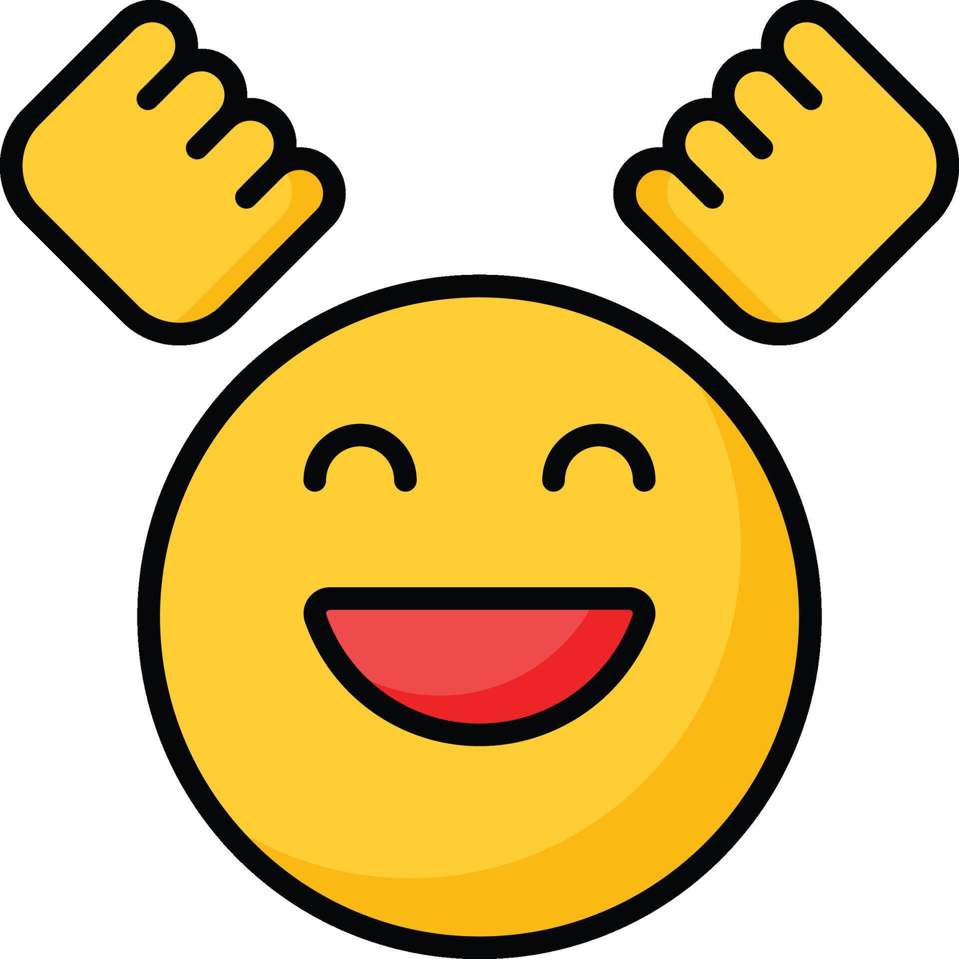 Enthusiastic emoji icon happy face design 43765579 Vector Art at Vecteezy Enthusiastic emoji icon happy face design 43765579 Vector Art at Vecteezy