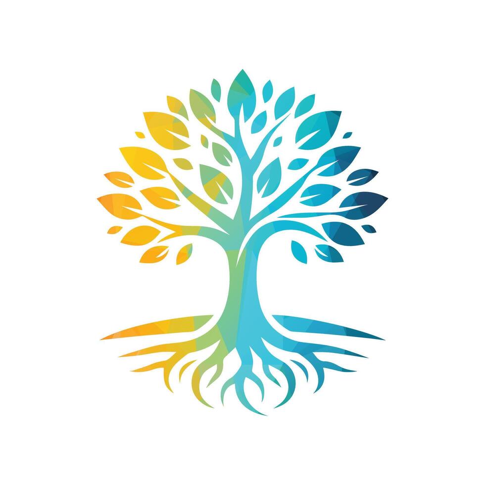 Tree Logo Design Illustration vector