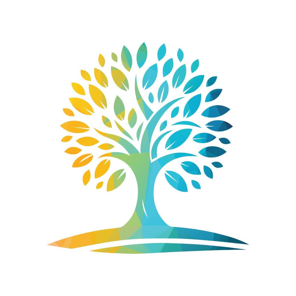 Tree Logo Design Illustration vector
