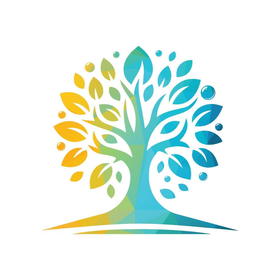 Tree Logo Design Illustration vector
