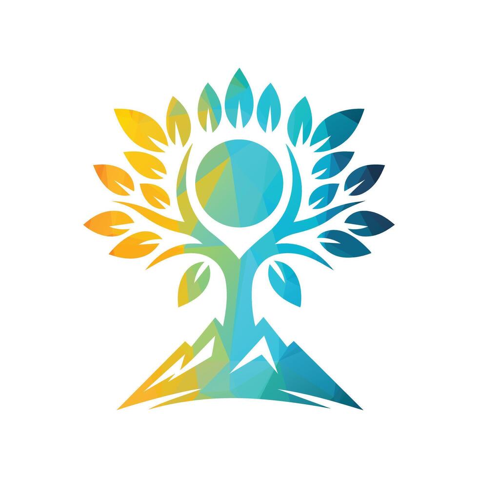 Tree Logo Design Illustration vector