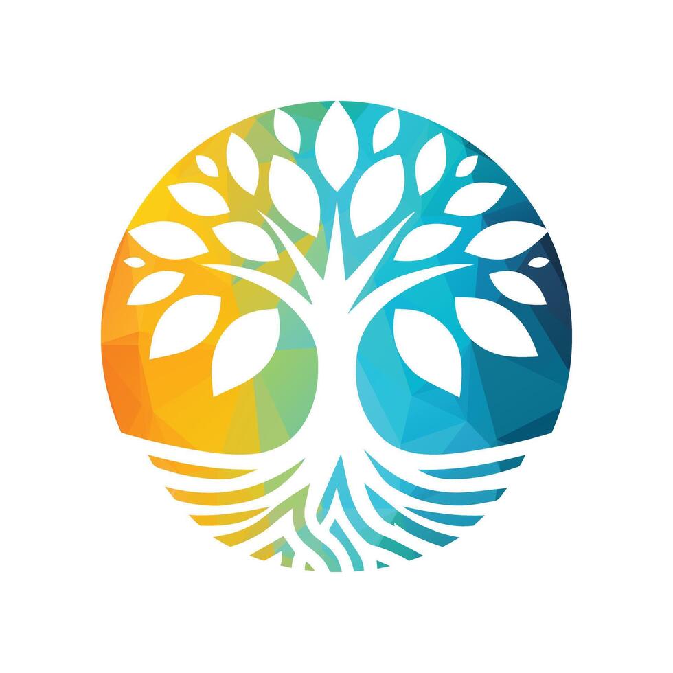 Tree Logo Design Illustration vector