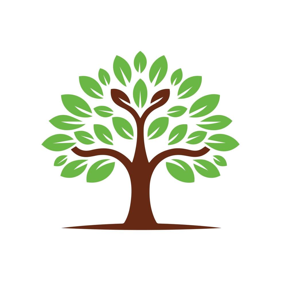 Tree Logo Design Illustration vector