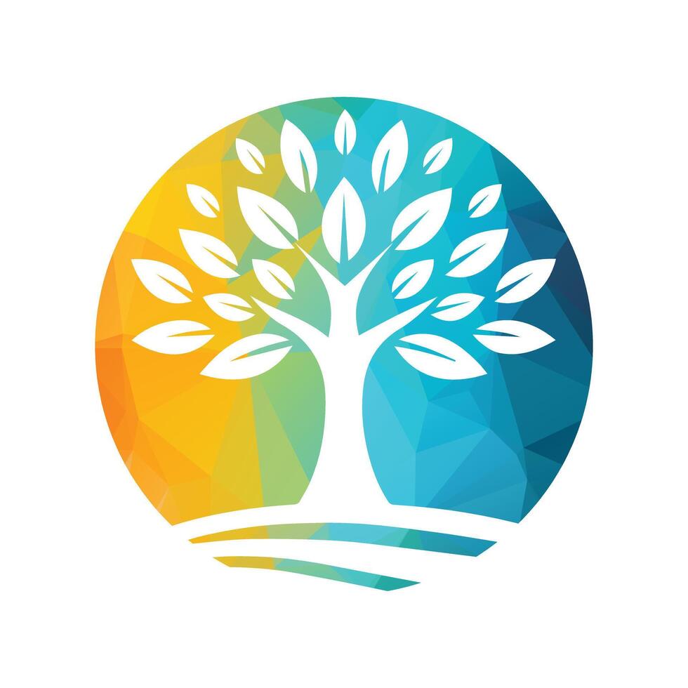 Tree Logo Design Illustration vector