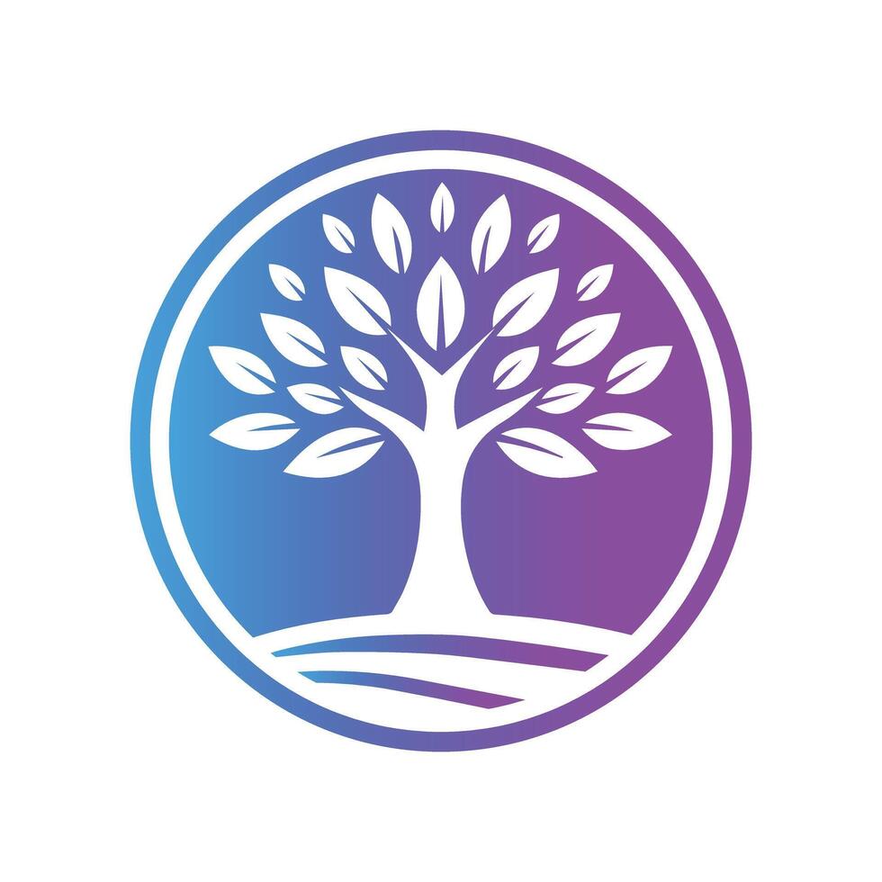 Tree Logo Design Illustration vector